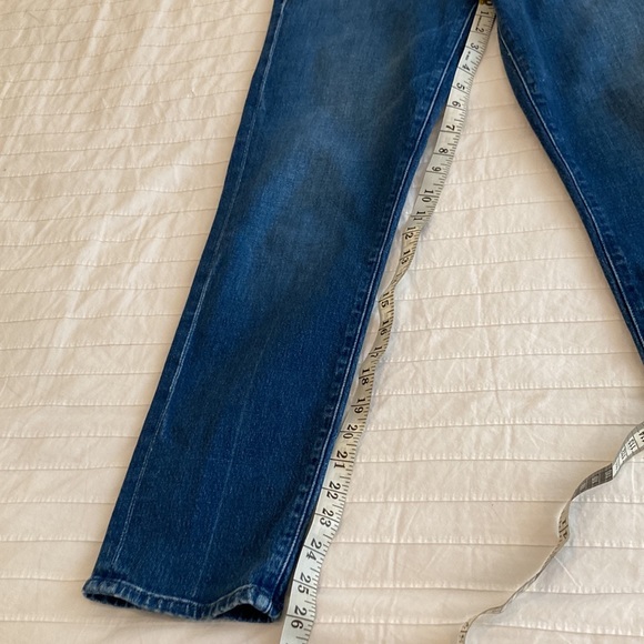 MOTHER jeans The Saint Straight Leg Violets are Blue wash, high rise, Size 26 - Picture 15 of 15